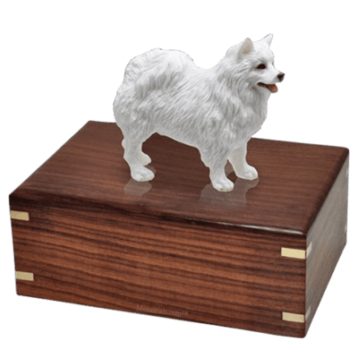 American Eskimo Doggy Urns